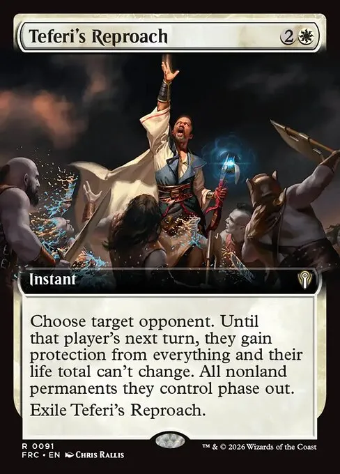 Teferi's Reproach · Reality Fracture Commander 91/2