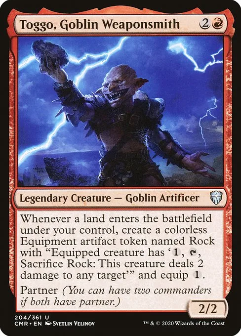 Toggo, Goblin Weaponsmith · Commander Legends 204/718
