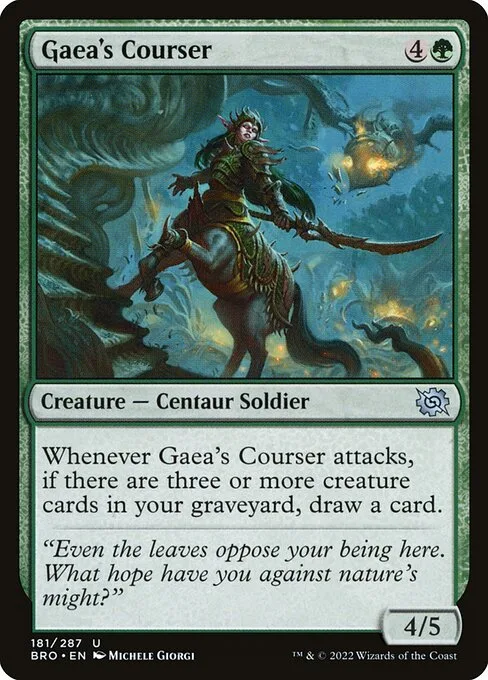Gaea's Courser · The Brothers' War 181/399