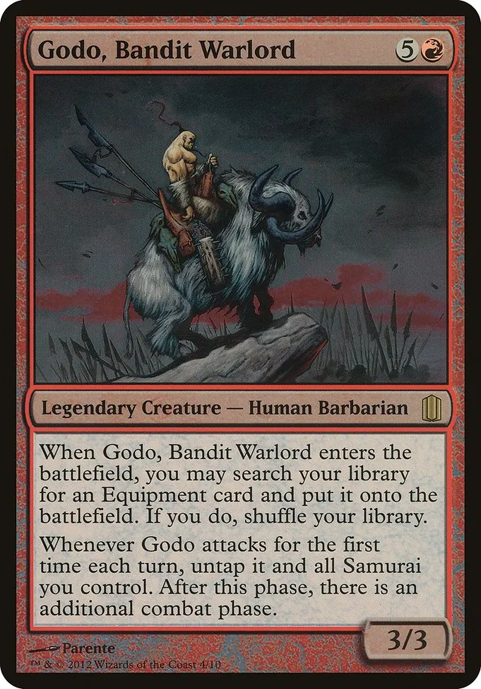 Godo, Bandit Warlord · Commander's Arsenal Oversized 4/10