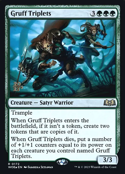 Gruff Triplets · Wilds of Eldraine Promos 172s/160
