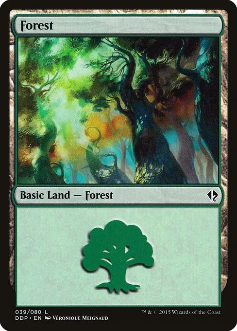 Forest · Duel Decks: Zendikar vs. Eldrazi 39/80