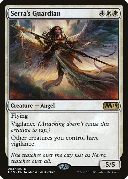 Serra's Guardian · Core Set 2019 284/314