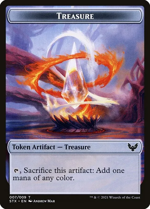 Treasure · Strixhaven: School of Mages Tokens 7/9