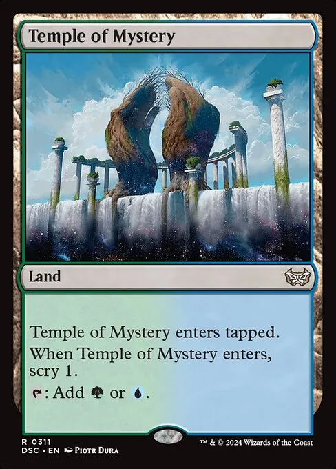 Temple of Mystery · Duskmourn: House of Horror Commander 311/373