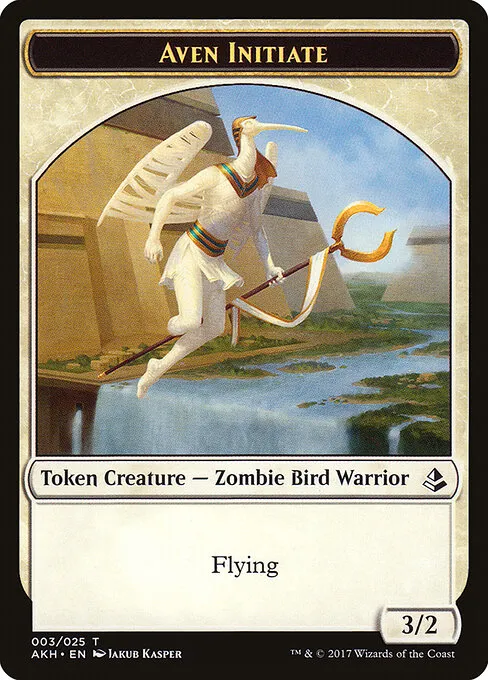 Aven Initiate · Amonkhet Tokens 3/26