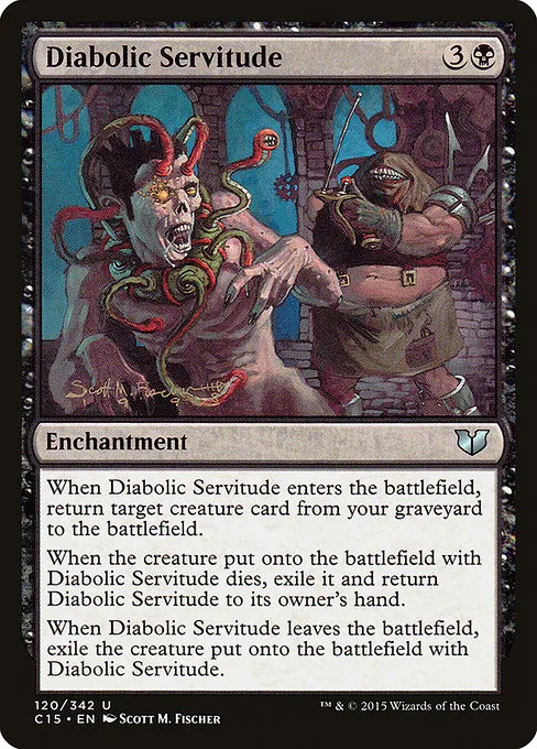 Diabolic Servitude · Commander 2015 120/342