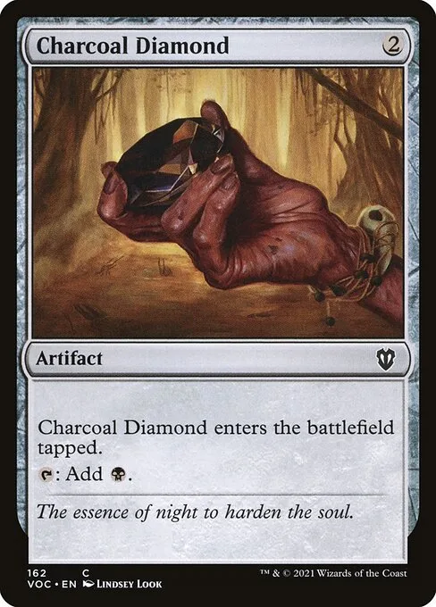 Charcoal Diamond · Crimson Vow Commander 162/188