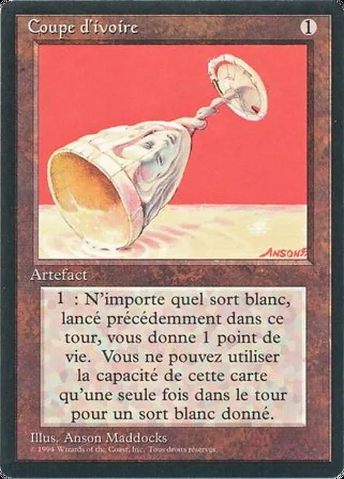 Ivory Cup · Foreign Black Border 253/307