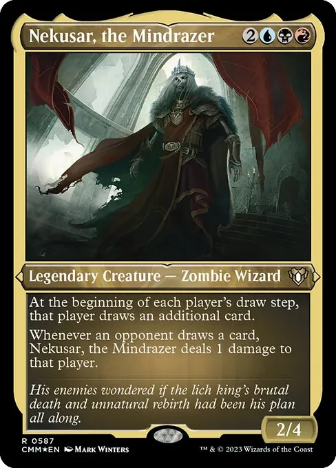 Nekusar, the Mindrazer · Commander Masters 587/1067