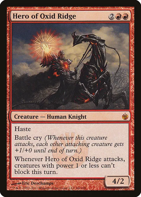 Hero of Oxid Ridge · Mirrodin Besieged 66/155