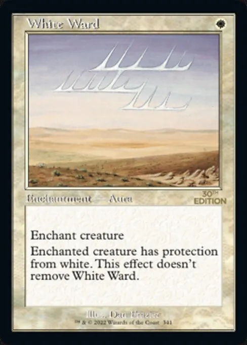 White Ward · 30th Anniversary Edition 341/594