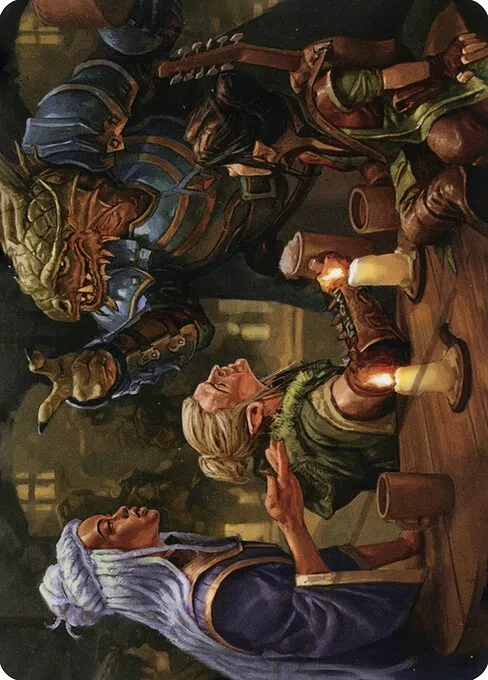 You Meet in a Tavern // You Meet in a Tavern · Adventures in the Forgotten Realms Art Series 49/81