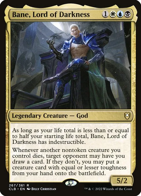 Bane, Lord of Darkness · Commander Legends: Battle for Baldur's Gate 267/936