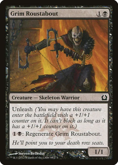 Grim Roustabout · Return to Ravnica 68/274