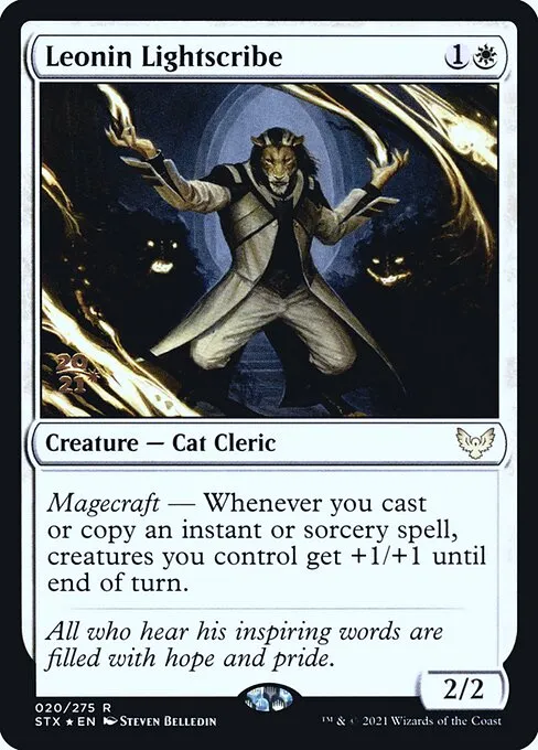 Leonin Lightscribe · Strixhaven: School of Mages Promos 20s/164