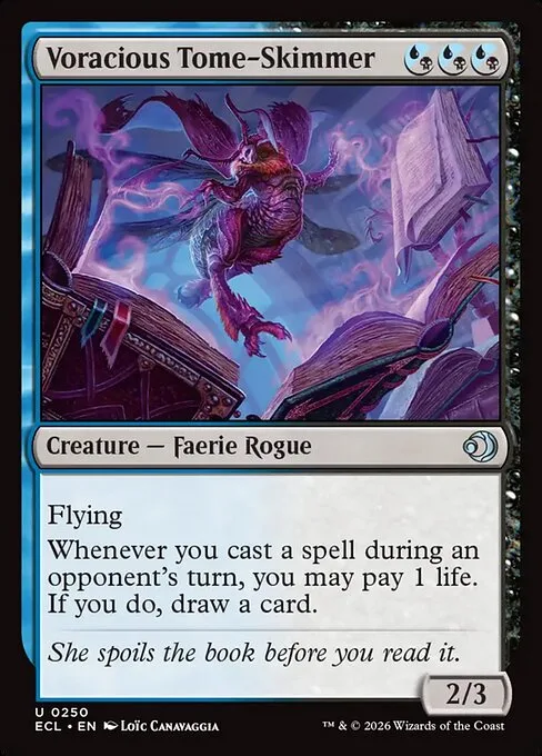 Voracious Tome-Skimmer · Lorwyn Eclipsed 250/408