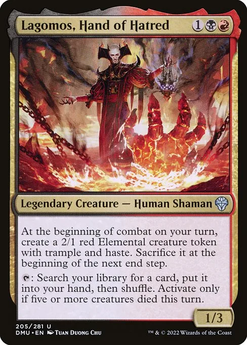 Lagomos, Hand of Hatred · Dominaria United 205/453