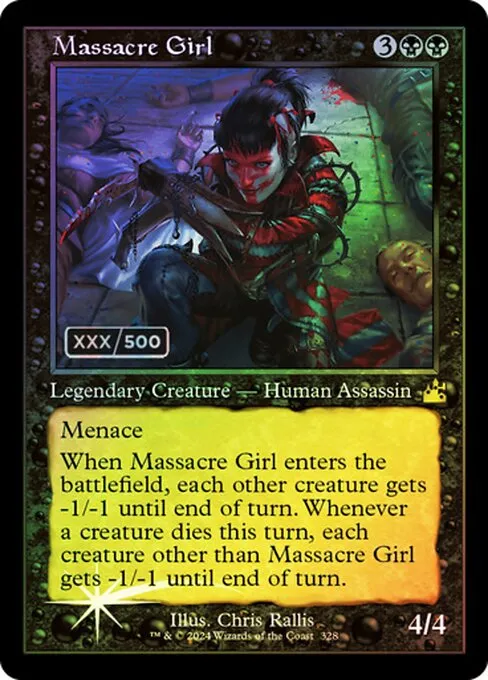 Massacre Girl · Ravnica Remastered 328z/531