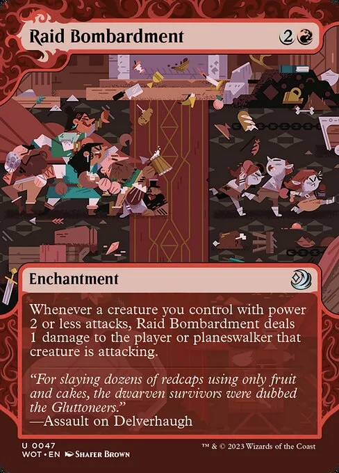 Raid Bombardment · Wilds of Eldraine: Enchanting Tales 47/103