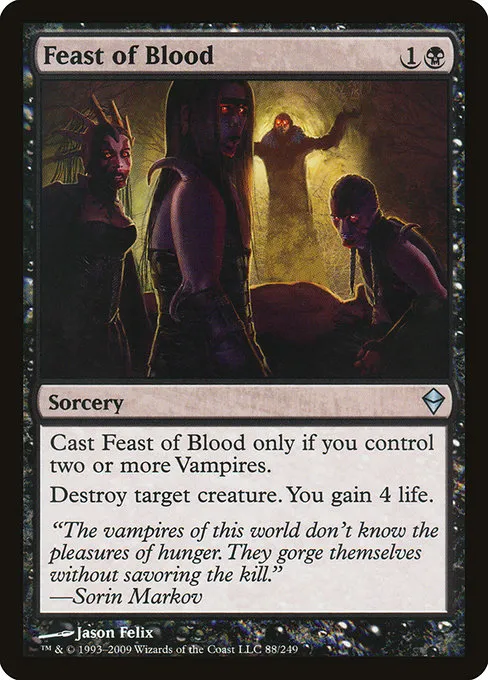 Feast of Blood · Zendikar 88/269
