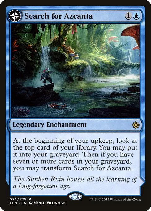 Search for Azcanta // Azcanta, the Sunken Ruin · Ixalan 74/289