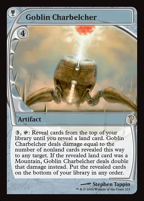 Goblin Charbelcher · Mystery Booster 2 221/385