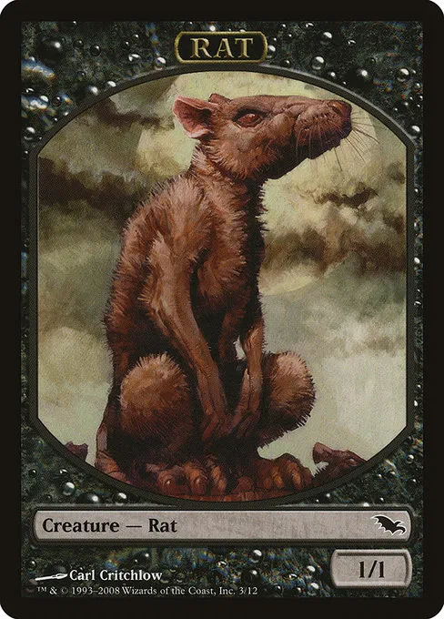 Rat · Shadowmoor Tokens 3/12