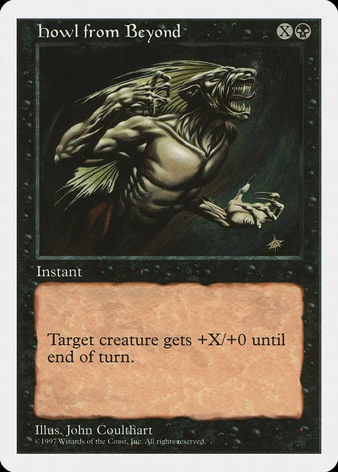 Howl from Beyond · Fifth Edition 168/460