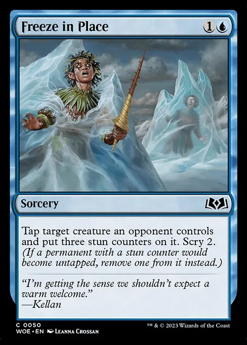 Freeze in Place · Wilds of Eldraine 50/381