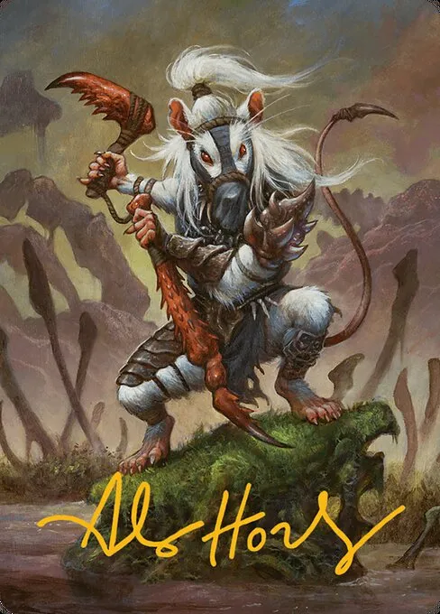 Ink-Eyes, Servant of Oni // Ink-Eyes, Servant of Oni · Bloomburrow Art Series 50/54