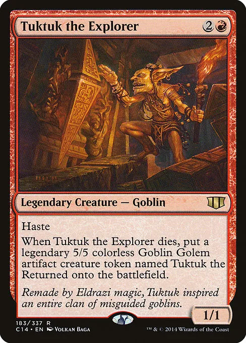 Tuktuk the Explorer · Commander 2014 183/337