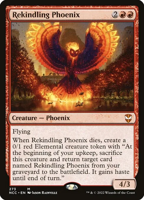 Rekindling Phoenix · New Capenna Commander 273/447