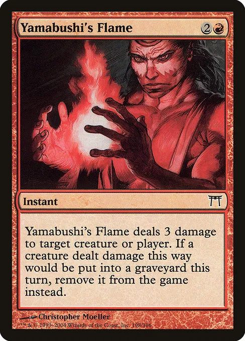 Yamabushi's Flame · Champions of Kamigawa 198/307