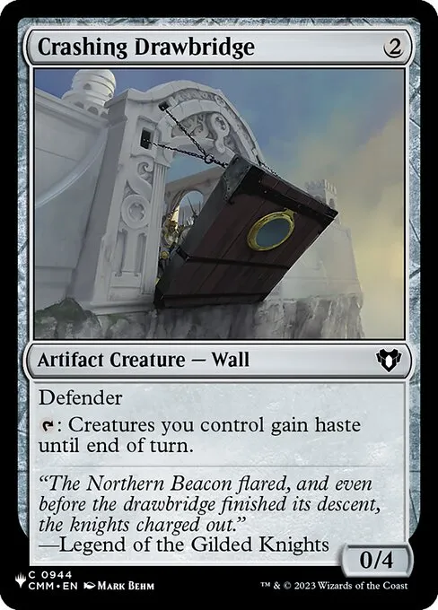 Crashing Drawbridge · The List CMM-944/5050