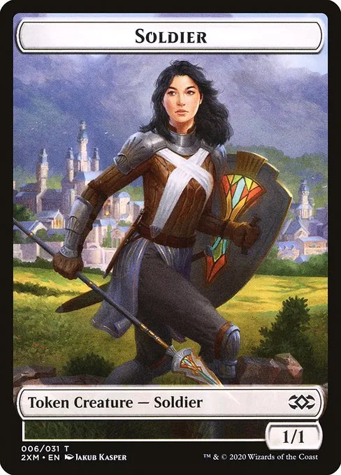 Soldier · Double Masters Tokens 6/31