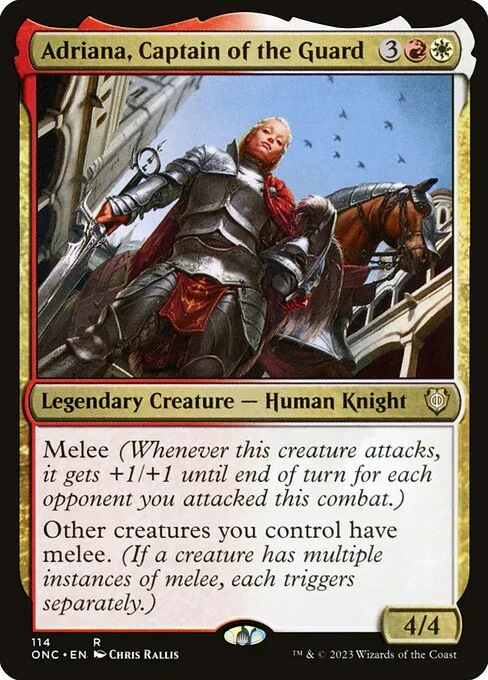 Adriana, Captain of the Guard · Phyrexia: All Will Be One Commander 114/174
