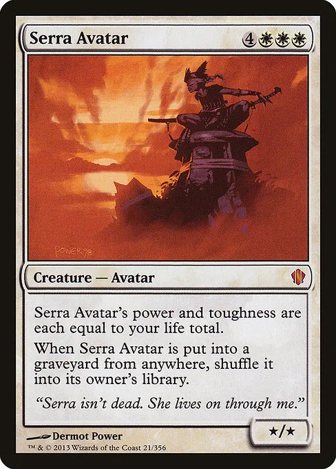Serra Avatar · Commander 2013 21/356