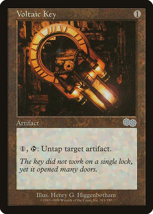 Voltaic Key · Urza's Saga 314/357