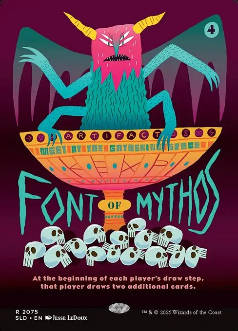 Font of Mythos · Secret Lair Drop 2075/2547