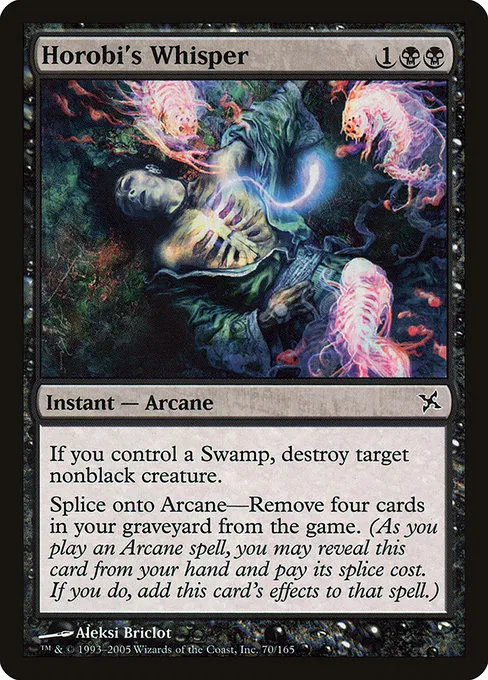 Horobi's Whisper · Betrayers of Kamigawa 70/165