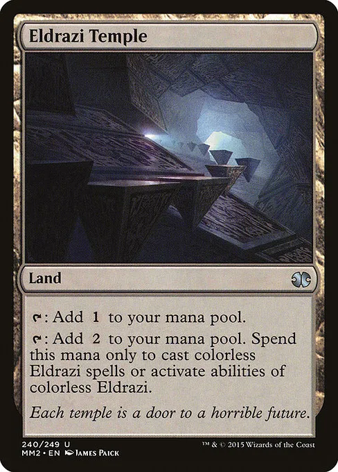 Eldrazi Temple · Modern Masters 2015 240/249