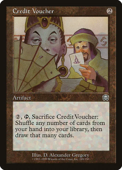 Credit Voucher · Mercadian Masques 289/350