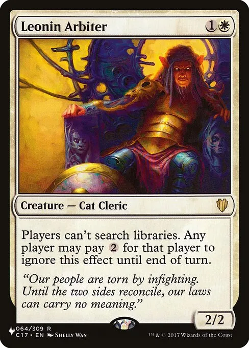 Leonin Arbiter · The List C17-64/5050