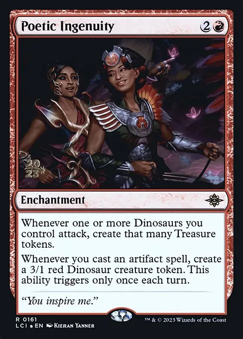 Poetic Ingenuity · The Lost Caverns of Ixalan Promos 161s/136