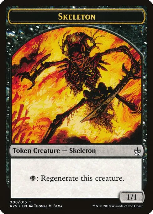Skeleton · Masters 25 Tokens 8/16