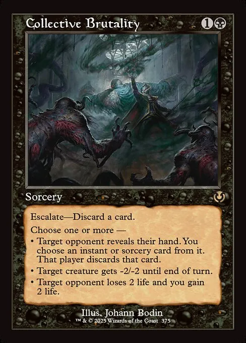 Collective Brutality · Innistrad Remastered 375/495