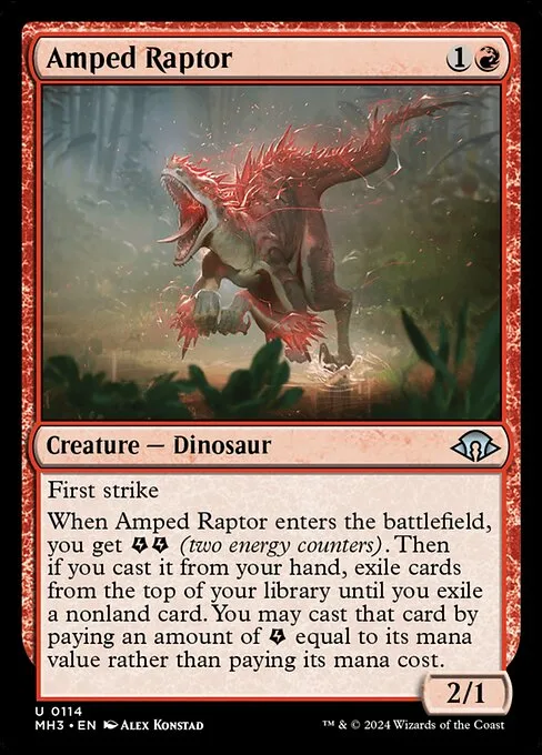 Amped Raptor · Modern Horizons 3 114/528