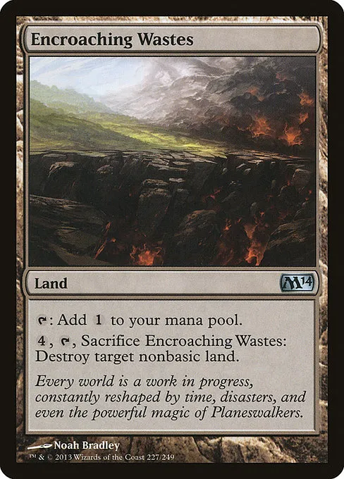 Encroaching Wastes · Magic 2014 227/249