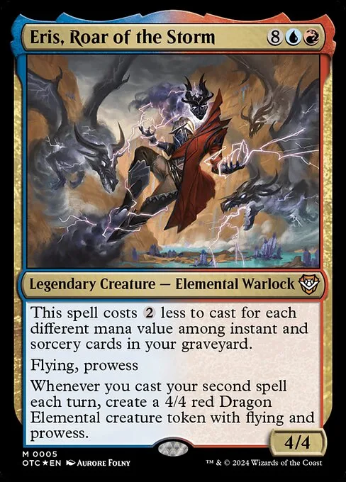 Eris, Roar of the Storm · Outlaws of Thunder Junction Commander 5/342